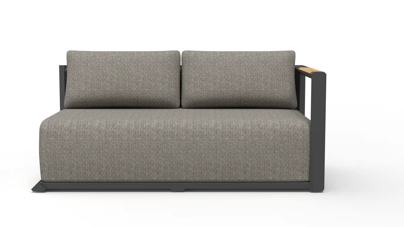 Bato armless single sofa module
