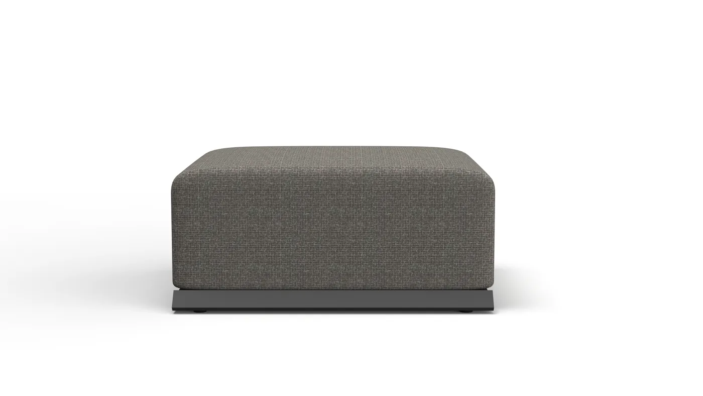 Bato ottoman/footstool - small rectangular
