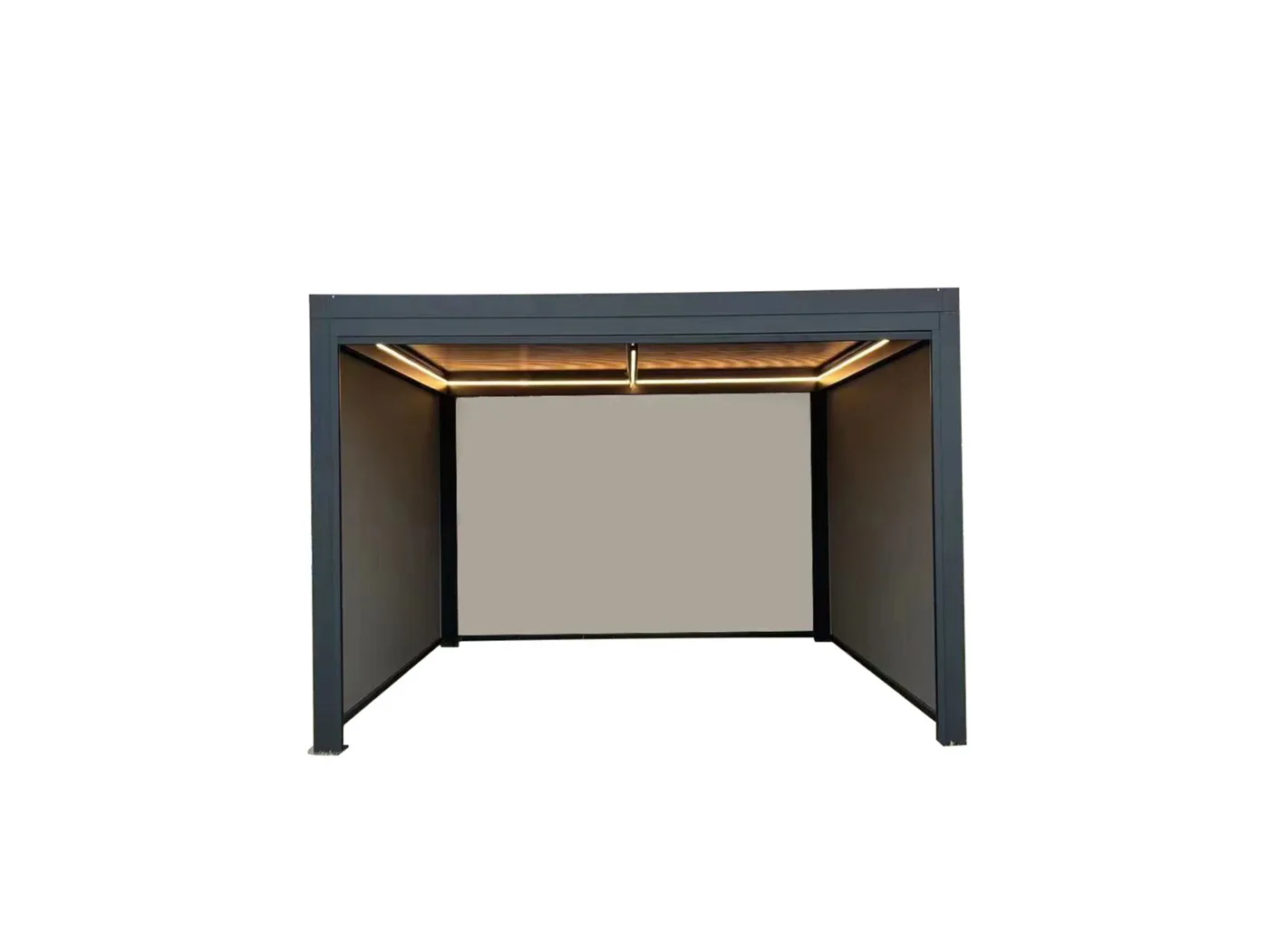 Landong pergola (charcoal frame)
