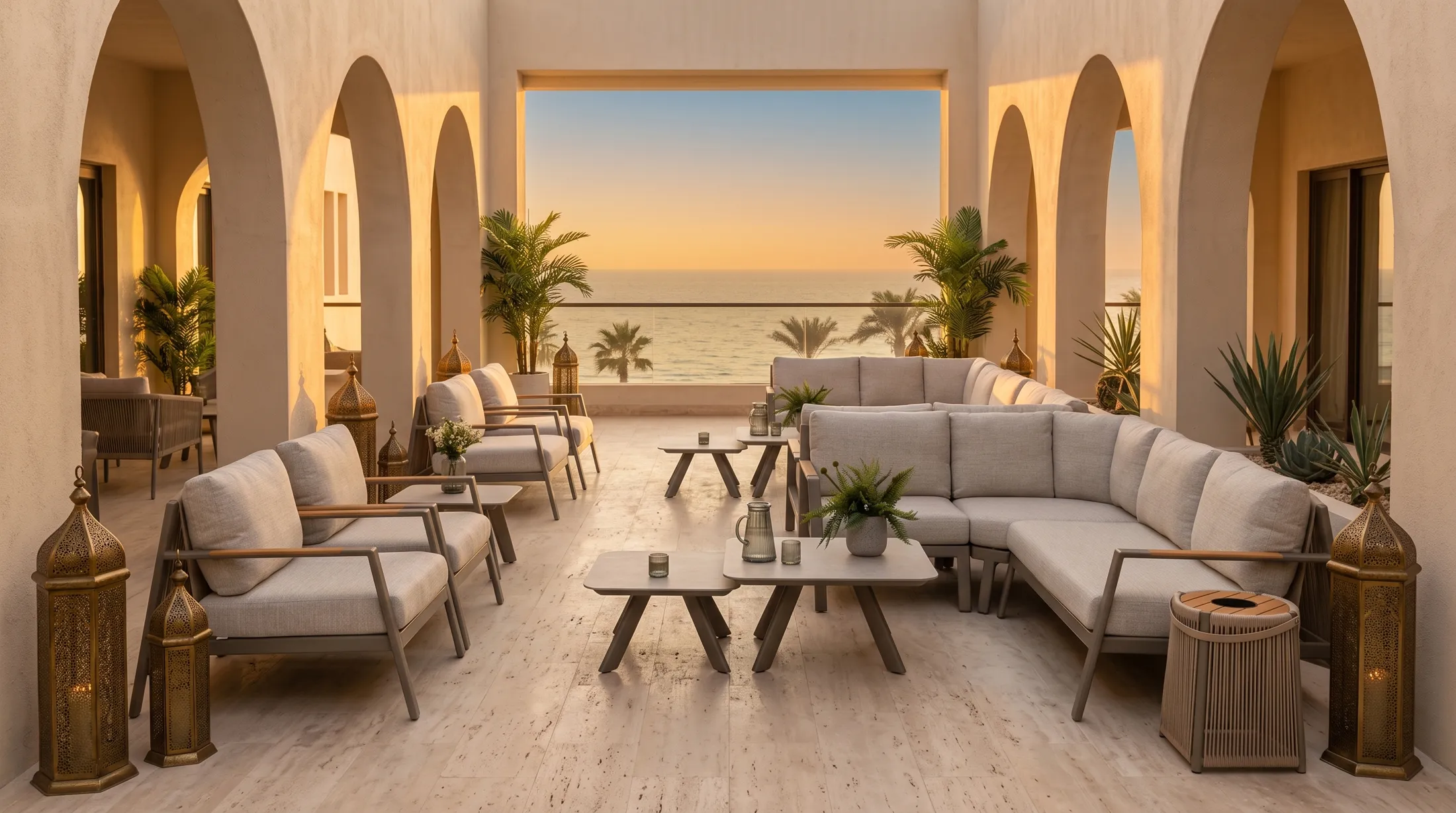 Hotel terrace project